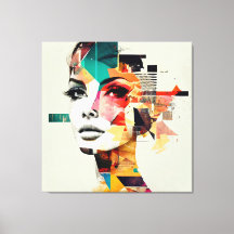 Abstract Woman Art