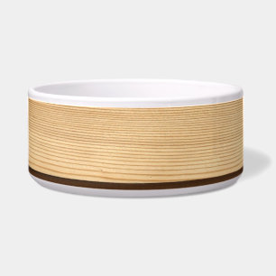 Abstract Wood Texture Bowl – Artistic Grain