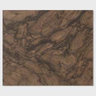 Abstract Woodgrain Pattern 2022 Wrapping Paper