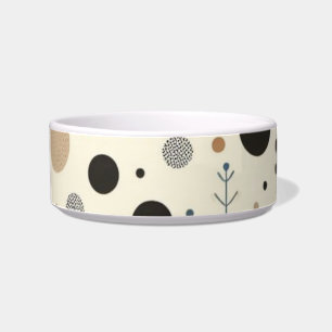 Abstract Woodland Bowl