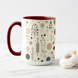 Abstract Woodland Mug