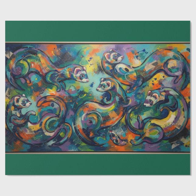 Abstract Wrapping Paper (Flat)