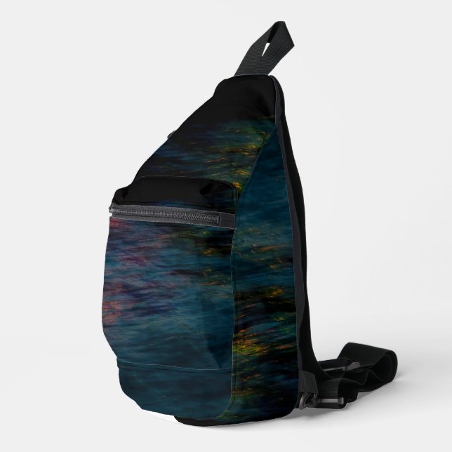 Abstract Wraps 13 Sling Bag (Right Corner)