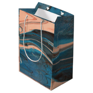 Abstract Wraps 17 Wrapping Paper Medium Gift Bag