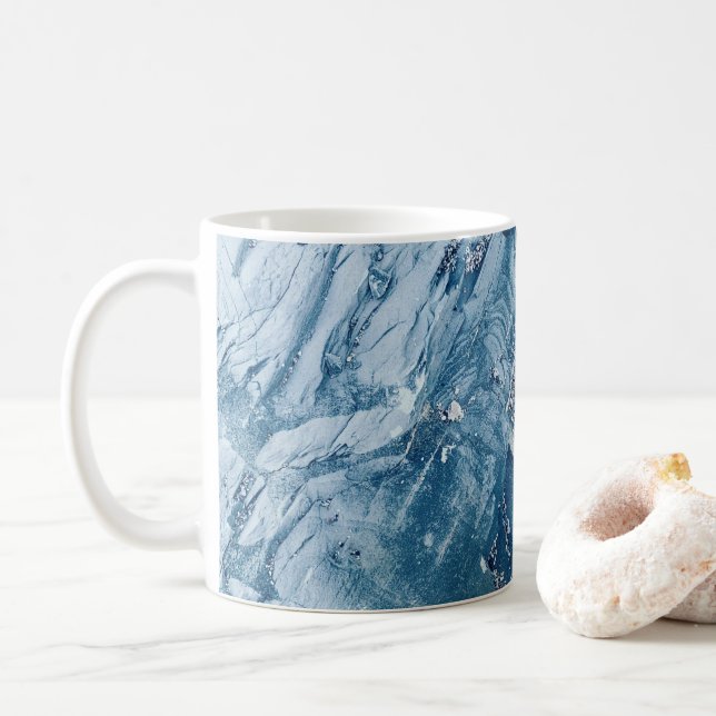 Abstract Wraps 18 Coffee Mug (With Donut)