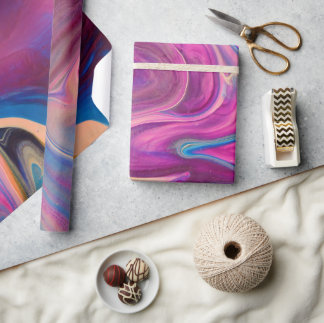  Abstract Wraps 6  Wrapping Paper