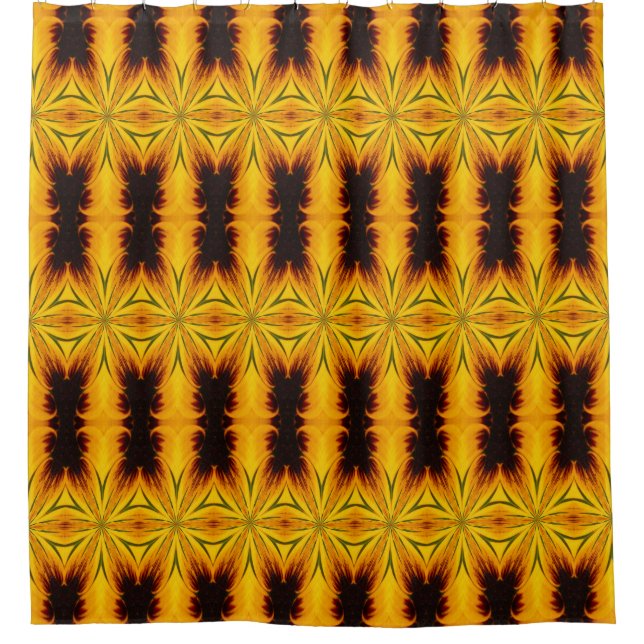 Abstract Yellow And Brown Pattern  (Front)