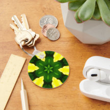 ABSTRACT YELLOW AND GREEN DRAWING. SAMER BRASIL. 3