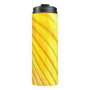 abstract yellow background.abstract, art, artistic thermal tumbler