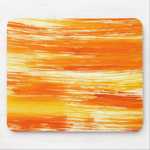 Abstract yellow background from watercolor mouse pad