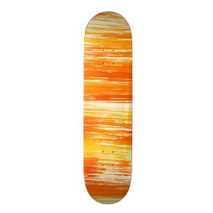 Abstract yellow background from watercolor skateboard