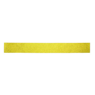 Abstract Yellow sparkle Satin Ribbon
