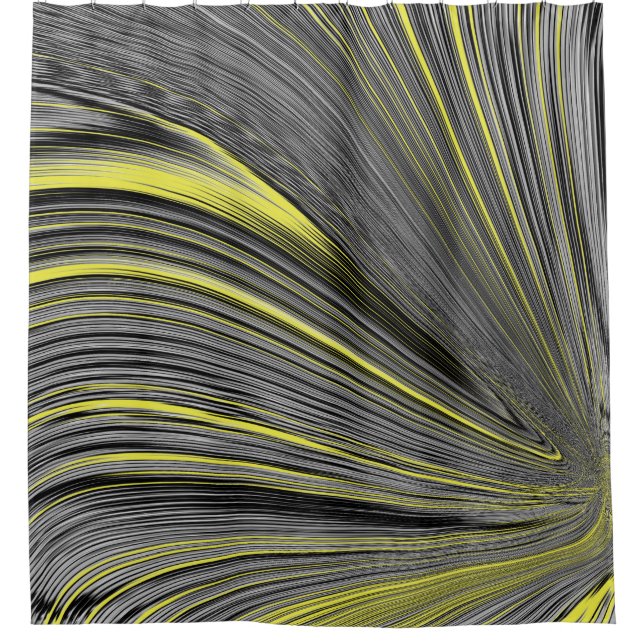 Abstract Yellow Warp (Front)