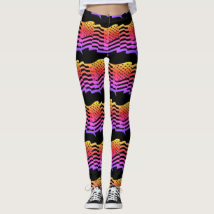 Abstract Yoga Lady Leggings