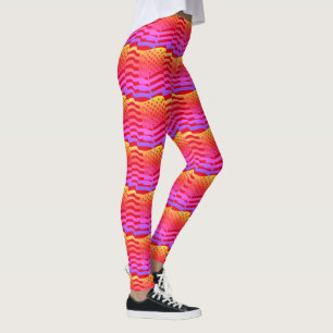 Abstract Yoga Lady Leggings