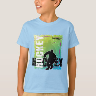 Abstract Youth Hockey Boy (male) T-Shirt