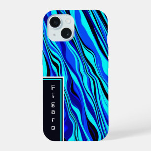 Abstracted blue Case-Mate iPhone Case