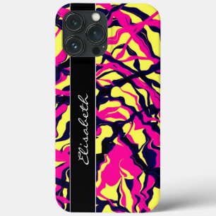 Abstracted bright iPhone 13 pro max case