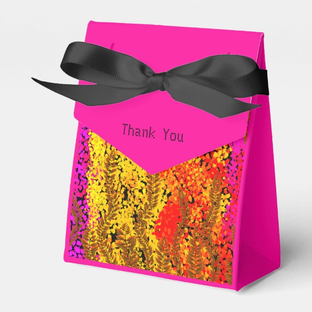 Abstracted Favor Box (Front Side)