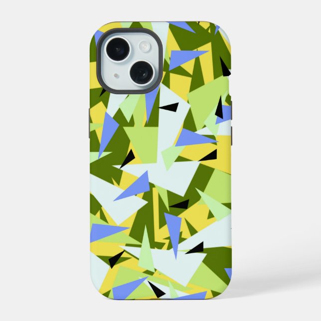 Abstracted iPhone 15 Case (Back)