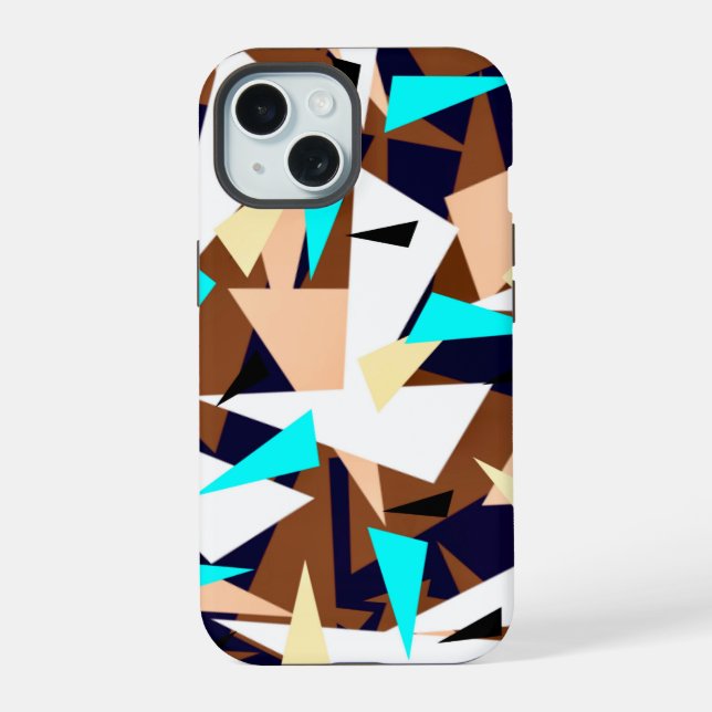Abstracted iPhone 15 Case (Back)