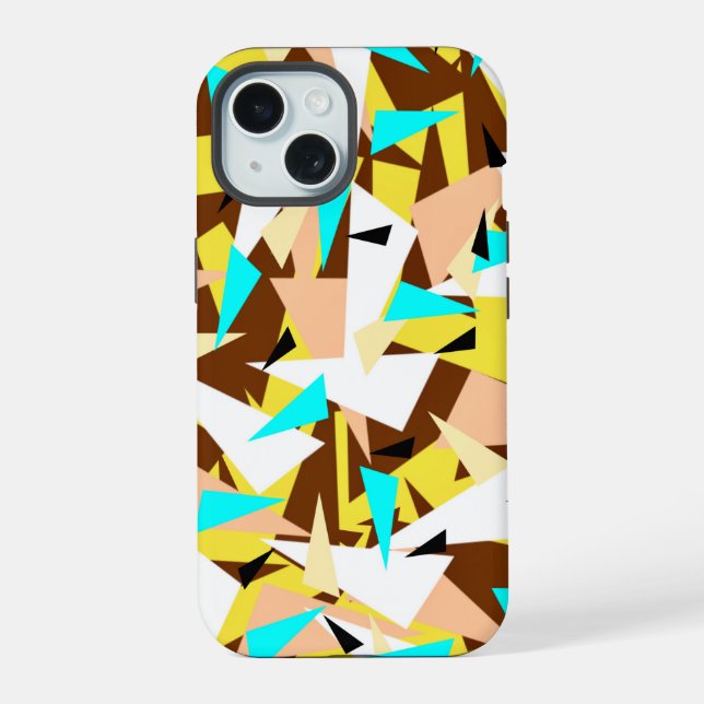 Abstracted iPhone 15 Case (Back)