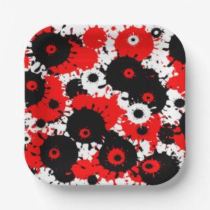 Abstracted Paper Plate