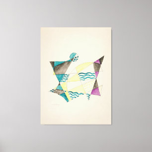 Abstraction Based on Sails Canvas Print