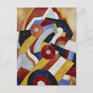 Abstraction by Marsden Hartley Postcard