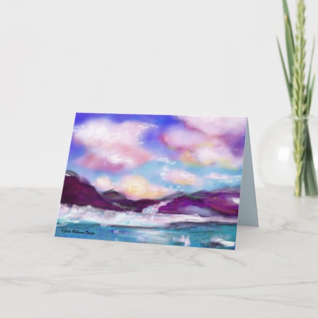 Abstraction dans la carte de l'Alaska (Devant)