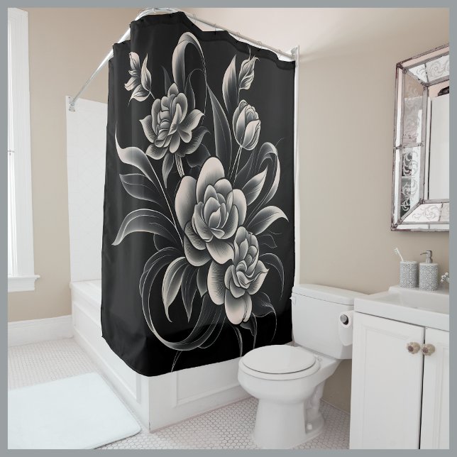 Abstraction Encapsulated (Abstraction Encapsulated Shower Curtain
)