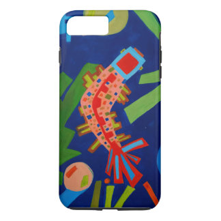 abstraction, fish, carp, cubism, Case-Mate iPhone case