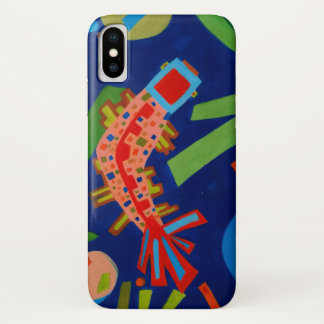 abstraction, fish, carp, cubism, Case-Mate iPhone case