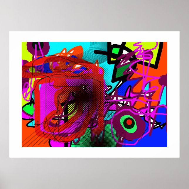 Abstraction for walls, prints (Front)
