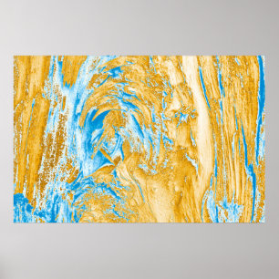 Abstraction: image in beautiful colours, in soft b poster