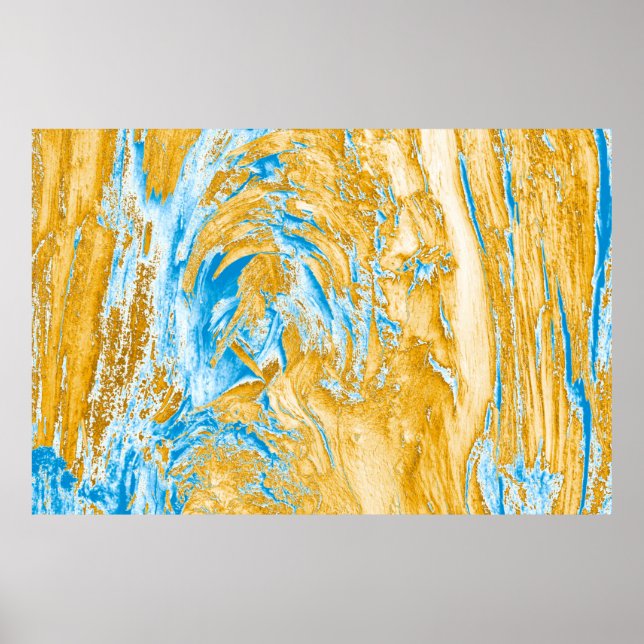 Abstraction: image in beautiful colours, in soft b poster (Front)