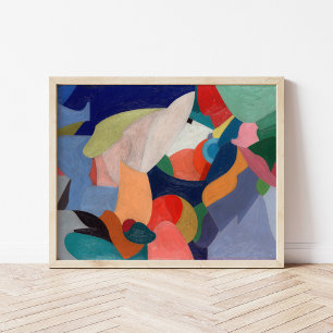 Abstraction   Jay Van Everen Poster