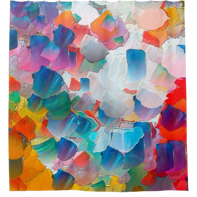 Abstraction oil painting. Creative design backgrou (Front)