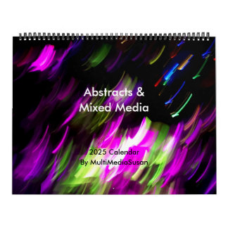 Abstracts & Mixed Media 2025  MultiMediaSusan Calendar