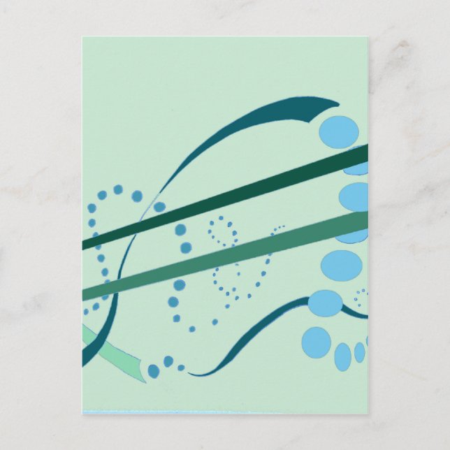 Abstractus by cricketdiane postcard (Front)