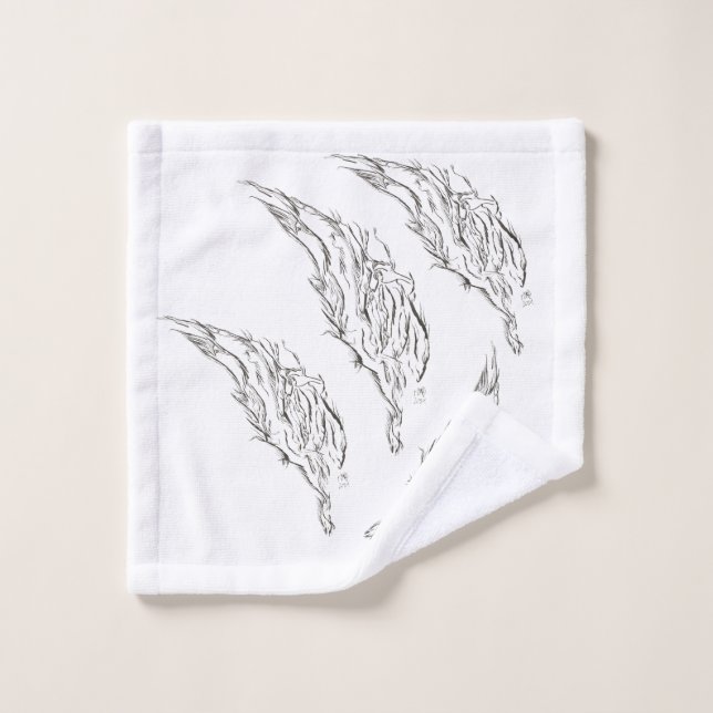 abstrait (Gant de toilette)