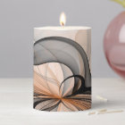 Abstrait Anthracite Grey Sienna Art moderne fracta