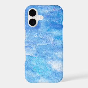 abstrait aquarelle bleue