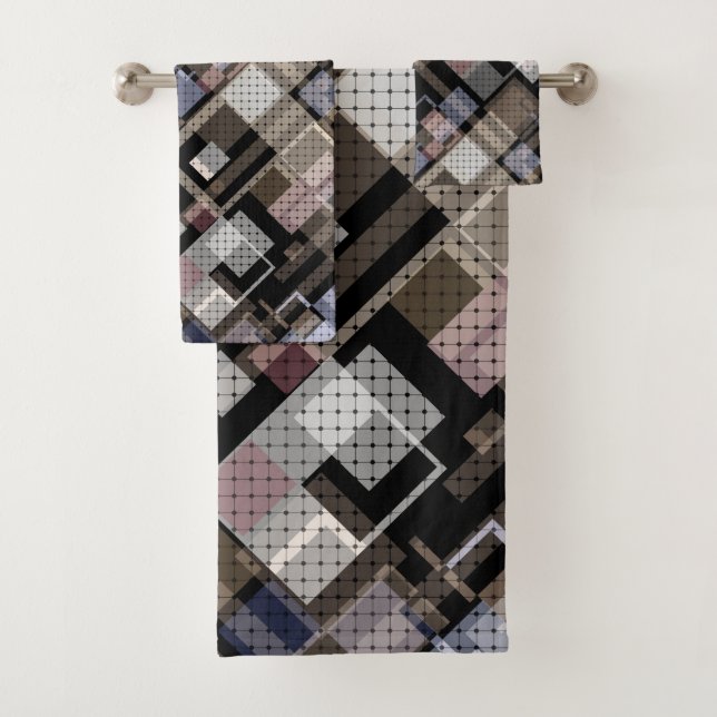 Abstrait, beige, noir (En situation)