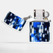 Abstrait bleu et blanc