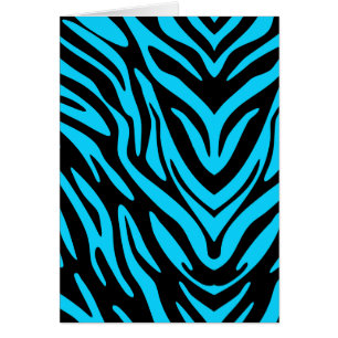 Abstrait bleu Zèbre