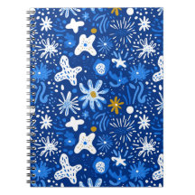 Abstrait Carnet Motif à liaison spirale