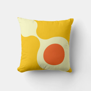 Abstrait Circle Throw Pillow