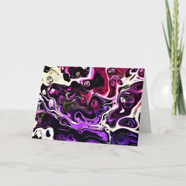 Abstrait Color Study 199, carte (Devant)