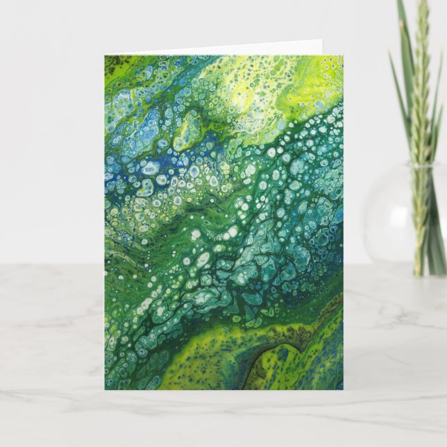 Abstrait Color Study 307, carte (Devant)